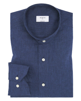 Camisa polera cuello mao by MIRTO