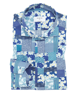 Camisa casual manga larga estampada by MIRTO | 07257_0050_1