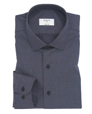 Camisa vestir manga larga micro estructura by MIRT | 07258_0050_1