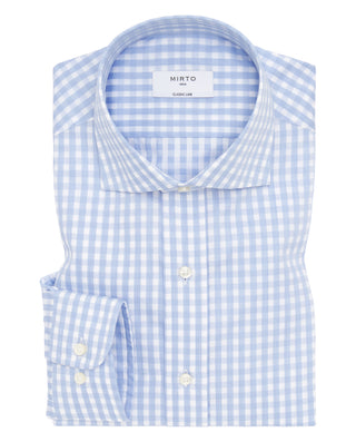 Camisa vestir manga larga cuadro vichy by MIRTO | 07293_0050_1