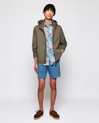 Printed long sleeve casual shirt