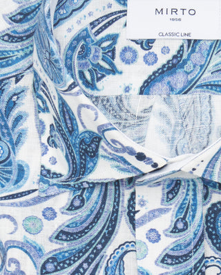 Printed long sleeve casual shirt