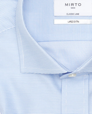 Camisa vestir largo extra raya horizontal by MIRTO | 07326_0050_5