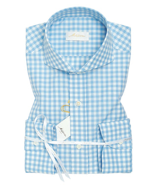 CAMISA VESTIR MANGA LARGA cuadro vichy by MIRTO | 07418_0050_1