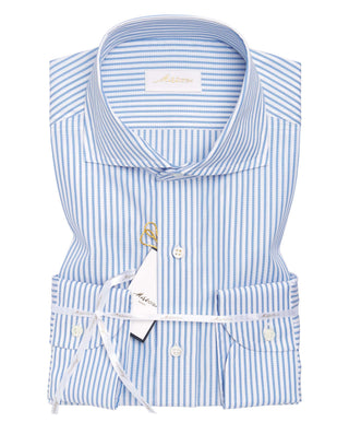 CAMISA CASUAL MANGA LARGA oxford RAYAS by MIRTO | 07425_0050_1