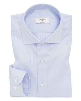 Camisa vestir puño mixto de algodón by MIRTO | 07468_0050_1