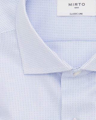 Camisa vestir puño mixto de algodón by MIRTO | 07468_0050_5