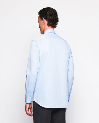Camisa vestir azul cuadros Príncipe de Gales by MI | 07483_0050_3
