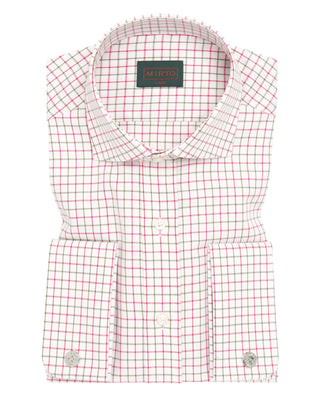 CAMISA VESTIR MANGA LARGA CUADROS VILLELA by MIRTO