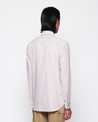 CAMISA VESTIR MANGA LARGA CUADROS VILLELA by MIRTO