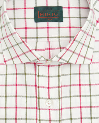 CAMISA CASUAL CUADROS MANGA LARGA by MIRTO