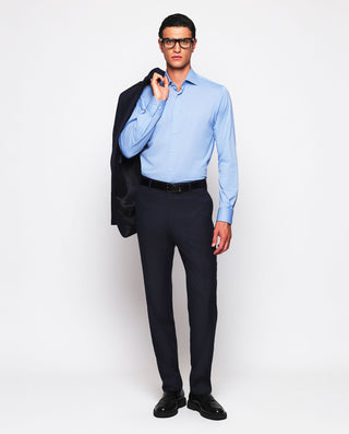 Camisa vestir regular fit "performance" azul by MI | 07517_0050_4
