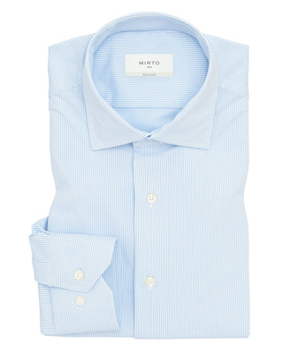 Camisa vestir regular fit "performance" azul by MI | 07518_0050_1