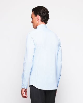 Camisa vestir regular fit "performance" azul by MI | 07518_0050_3