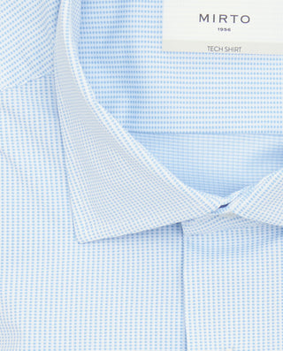 Camisa vestir regular fit "performance" azul by MI | 07518_0050_5
