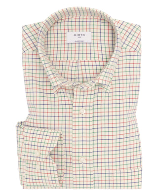 Camisa casual manga larga cuadros by MIRTO | 07586_0051_1