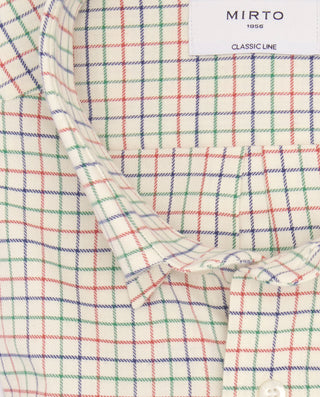 Camisa casual manga larga cuadros by MIRTO | 07586_0051_2