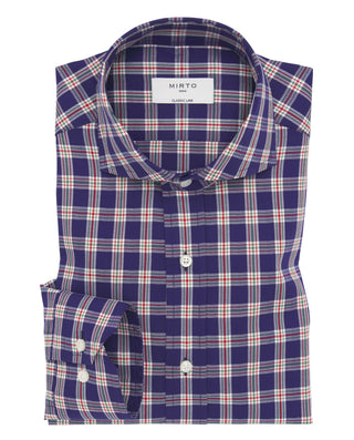 Camisa casual manga larga cuadros by MIRTO | 07591_0050_1