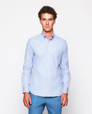 Camisa casual manga larga cuadros by MIRTO | 07599_0050_2