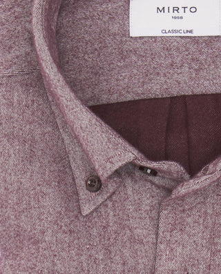 Camisa casual manga larga liso melange by MIRTO | 07606_0051_2