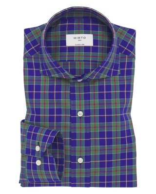 Camisa casual manga larga cuadros tartán by MIRTO | 07623_0050_1