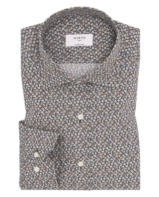 Camisa casual manga larga estampado