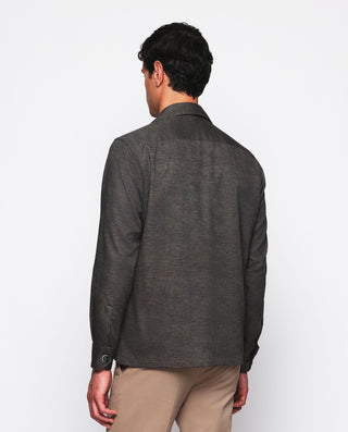 Sobrecamisa doble faz estampado paisley by MIRTO | 07698_0050_3