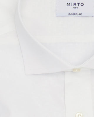 Camisa  vestir blanca puño doble de algodón by MIR | 07790_0050_5