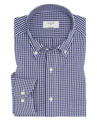 Camisa casual manga larga cuadros by MIRTO | 07797_0052_1
