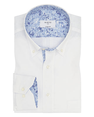 Camisa casual de algodón estructura pinpoint by MI | 07835_0050_1