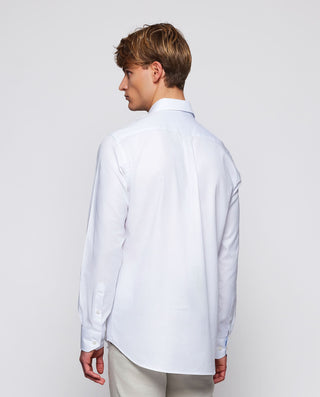 Camisa casual de algodón estructura pinpoint by MI | 07835_0050_3