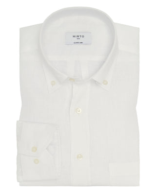 Camisa casual manga larga de lino by MIRTO | 07901_0050_1