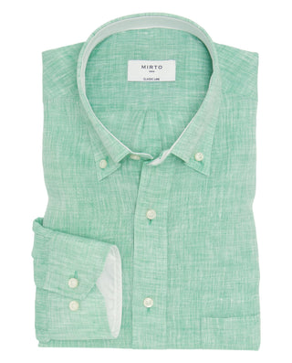 Camisa casual manga larga de lino by MIRTO | 07901_0052_1
