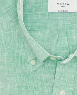 Camisa casual manga larga de lino by MIRTO | 07901_0052_2