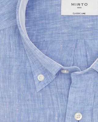 Camisa casual manga larga de lino by MIRTO | 07901_0054_2
