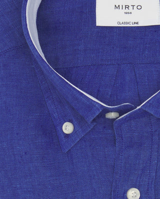 Camisa casual manga larga de lino by MIRTO | 07901_0056_2