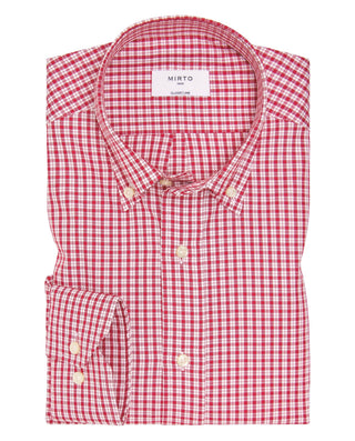 Camisa casual cuadros rojos y blancos de algo by M | 07912_0054_1