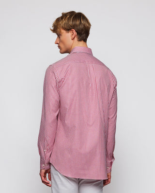 Camisa casual cuadros rojos y blancos de algo by M | 07912_0054_3