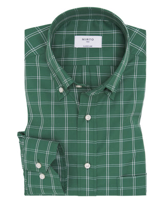Camisa casual manga larga de cuadros by MIRTO | 07913_0052_1