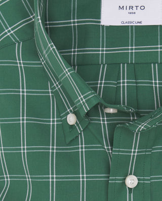 Camisa casual manga larga de cuadros by MIRTO | 07913_0052_5