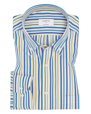 Camisa casual manga larga de rayas by MIRTO | 07915_0050_1