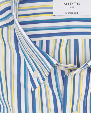 Camisa casual manga larga de rayas by MIRTO | 07915_0050_2