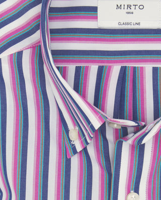 Camisa casual manga larga de rayas by MIRTO | 07916_0056_5