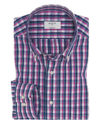Camisa casual manga larga de cuadros by MIRTO | 07916_0057_1