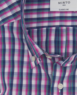 Camisa casual manga larga de cuadros by MIRTO | 07916_0057_2
