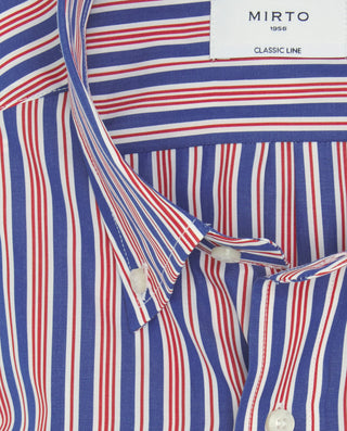 Camisa casual manga larga de rayas by MIRTO | 07917_0050_2