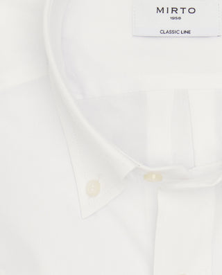 Camisa casual blanco estructura pinpoint by MIRTO | 07996_0050_5