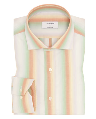Camisa casual manga larga de rayas by MIRTO | 08001_0050_1