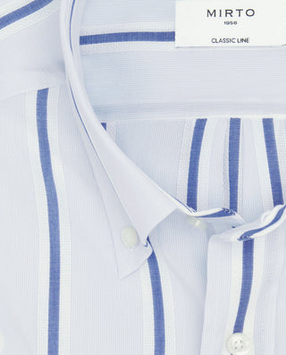 Camisa casual manga larga de rayas by MIRTO | 08002_0050_2