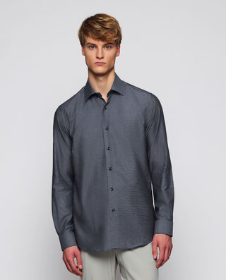 Camisa vestir manga larga micro estructura by MIRT | 08006_0050_2